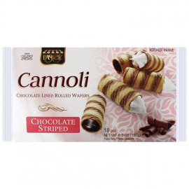 cannoli chocolate striped 