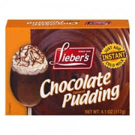 Lieber's Chocolate Pudding Instant 90g