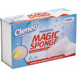 Cleneo Powerful Magic Sponge 6units