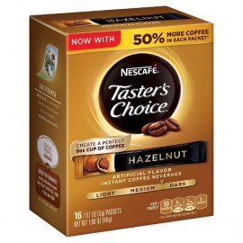 Nescafe taster's Choice Hazelnut Coffee 16 packets
