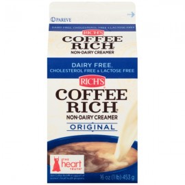 Original Coffee Rich Parve Non Dairy Creamer Lactose Free Cholesterol Free 