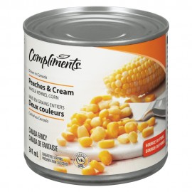 Compliments Peaches & Cream Whole Kernel Corn 341ml