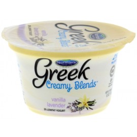 Norman's Greek Creamy Blends Vanilla Lavender 2%lowfat Yogurt 5.3oz 150g