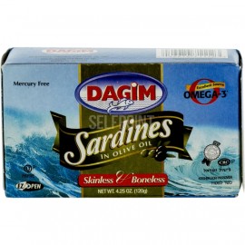 Dagim Sardines Skinless-Boneless In Olive Oil 125g