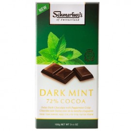 Schmerling's Dark Mint 72% Cocoa 100g