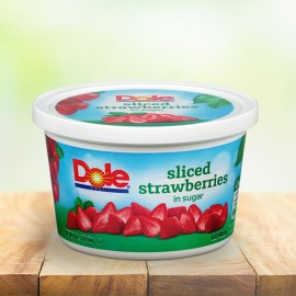 Dole Sliced Strawberries in Sugar 454g