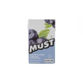 Elite Must Blueberry Flavored Sugar Free Chewing Gum 28g