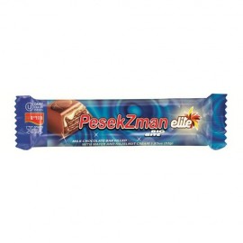 Elite PesekZman Big Bite Milk Chocolate Bar filled with Wafer & Hazelnut Cream 52g