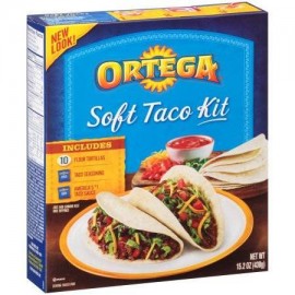 Ortega Soft TAco Kit 10taco 15.2oz