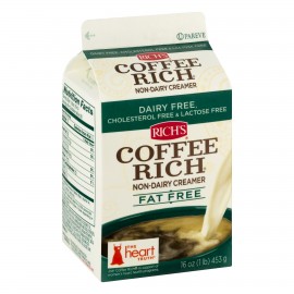 Fat Free Coffee Rich Parve Non Dairy Creamer Lactose Free Cholesterol Free