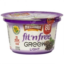 Mehadrin Fit n Free Light Blended  Yogurt No sugar Added COFFEE 5.03oz (150g)