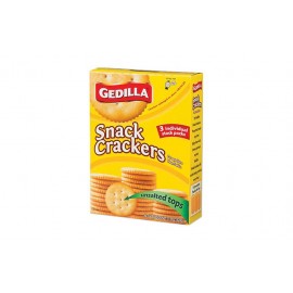 Gedilla Snacker Crackers Unsalted tops, 3 Individual packs 292g
