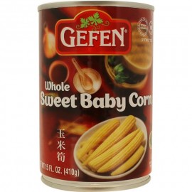 Gefen Whole Sweet Baby Corn 410g