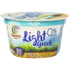 Gevina Light 0% Greek Yogurt Plain 5oz