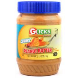 Glicks Chunky Peanut Butter 510g