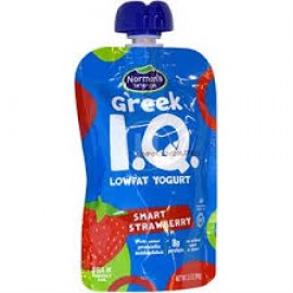 Norman's Greek IQ Yogurts Strawberry 99g