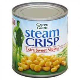Green Giant Steam Crisp Extra Sweet Niblets Whole Kernel Sweet Corn Gluten Free 311g