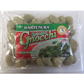 Bartenura Gnocchi Potato Dumplings with Spinach 1Lb 454g