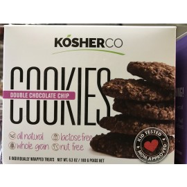KosherCo Cookies Double Chocolate Chip 180g