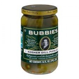 Bubbies Kosher Pickles 1L