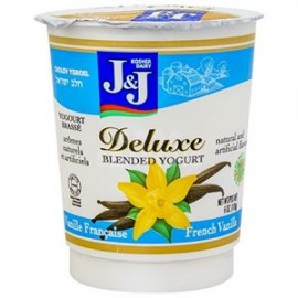 J&J Deluxe Blended Yogurt French Vanilla 6oz(170g)