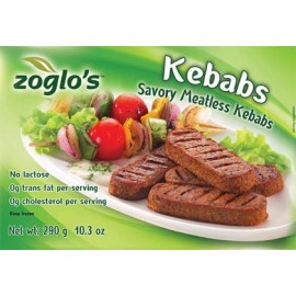 Savory Meatless Kebabs No Lactose No Trans Fat No Cholesterol