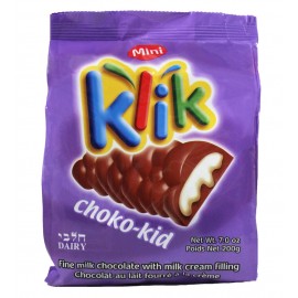 Klik Choko Kid Fine Milk Chocolate with Cream Filling 7oz(200g)