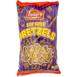 Lieber's Fat Free Pretzel Sticks 340g Cholesterol Free