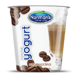 Norman's Lowfat Yogurt Cappuccino 5.3oz(150g)