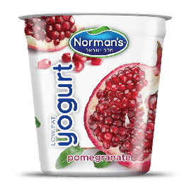 Norman's Lowfat Yogurt Pomegranate 5.3oz(150g)