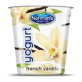 Norman's Lowfat Yogurt Vanilla 5.3oz(150g)