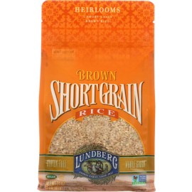 Lundberg Brown Short Grain Rice Gluten free Non GMO 32oz