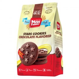 Man Stars Cookies Chocolate Flavored 10.5 OZ