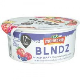 Mehadrin BLNDZ Mixed Berry Blended Lowfat Yogurt 113g 