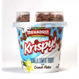 Mehadrin KRISPY Vanilla Low Fat Yogurt Crunch Flakes150g