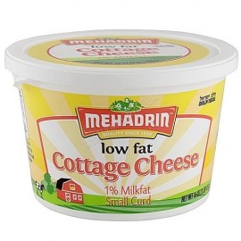 Mehadrin Low Fat Cottage Cheese 1% Milkfat 453g