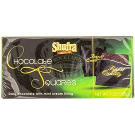 Sufra Chocalates Squares. Dark Chocolate with Mint Cream 200g