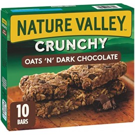 Nature Valley Oats 'N' Dark Chocolate 10 Crunchy Granola Bars 230g