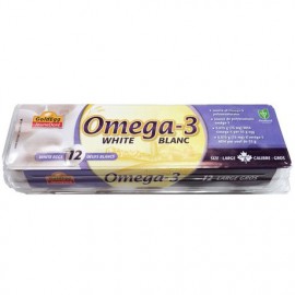 Omega-3 White 12 Large Eggs 