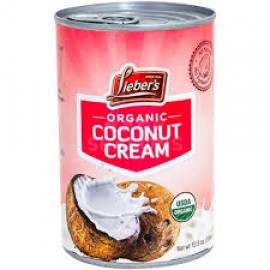 Lieber's Organic Coconut Cream 399ml