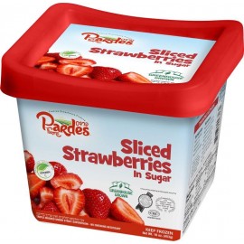 Pardes Sliced Strawberries in Sugar