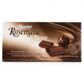 Schmerling's Rosemarie Parve Praline filled Bitter Sweet Swiss Chocolate100g