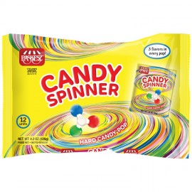 Paskesz Candy Spinner Hard Candy Pop 120g