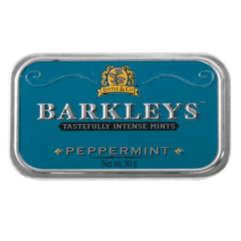 Barkley's Peppermint All Natural Classic Mints 40g