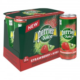 Perrier & Juice Sparkling Strawberry & Kiwi 6X330ML