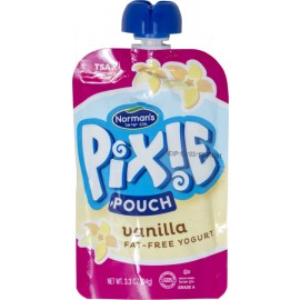 Norman's Pixie Pouch Vanilla Fat-Free Yogurt 3.3oz (94g)