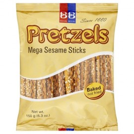 BB Classic Mega Pretzel Sticks with Sesame 150g