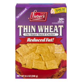 Reduced Fat Thin Wheat The Super Snack Cracker