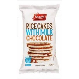 Lieber's Rice Cakes with Milk Chocolate 6 cakes (90g)