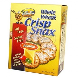 Shibolim Crisp Snax 100% Whole Wheat Sesame 168g